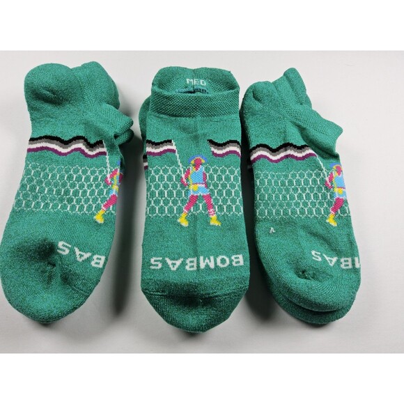 Bombas Bee Proud Ankle Socks Lot Of 3 Pairs Size M - Picture 3 of 3